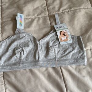 Jockey Women's Light Gray Bralette